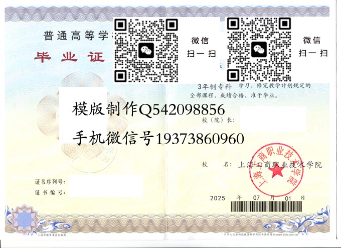上海工商职业技术学院2025电子 拷贝