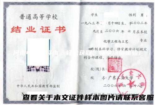 河南电导证样本，轻松获取，畅享旅游体验！