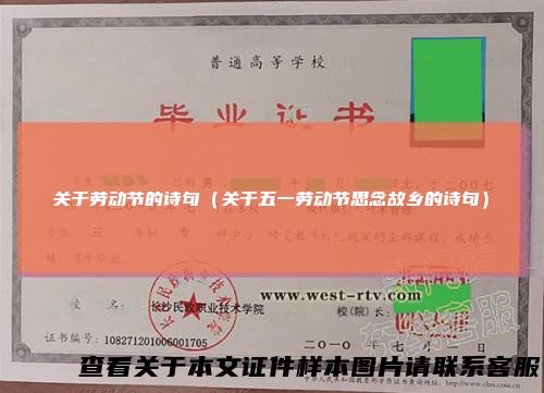关于劳动节的诗句（关于五一劳动节思念故乡的诗句）