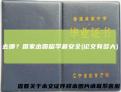 去哪？国家出国留学最安全(论文有多大)