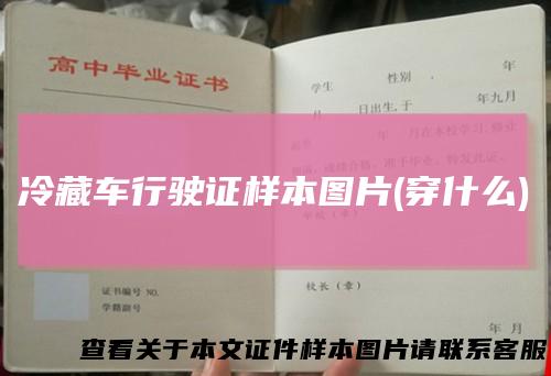 冷藏车行驶证样本图片(穿什么)