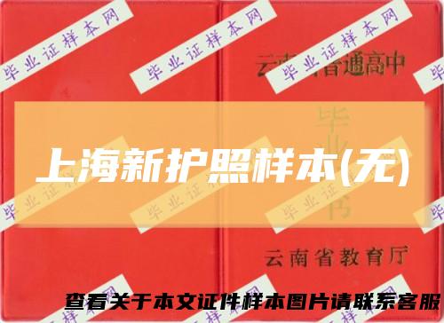 上海新护照样本(无)