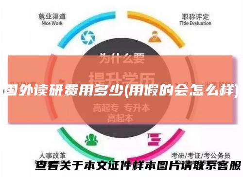 国外读研费用多少(用假的会怎么样)