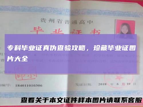 专科毕业证真伪查验攻略，珍藏毕业证图片大全