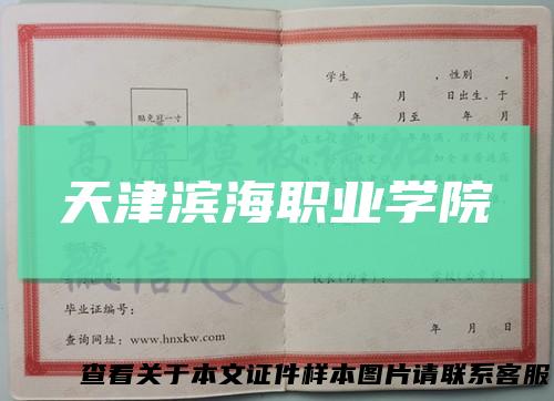 天津滨海职业学院