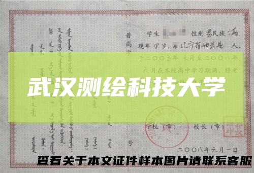 武汉测绘科技大学