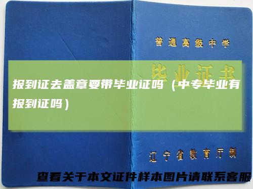 报到证去盖章要带毕业证吗（中专毕业有报到证吗）