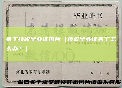 金工技校毕业证图片（技校毕业证丢了怎么办？）