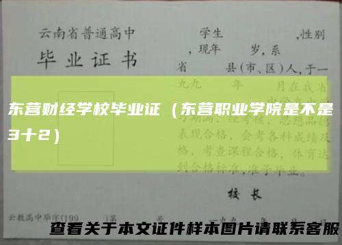 东营财经学校毕业证（东营职业学院是不是3十2）