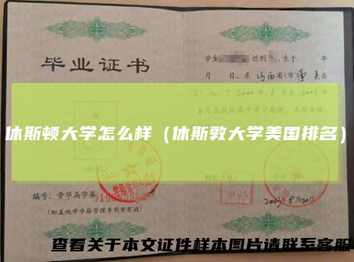 休斯顿大学怎么样(休斯敦大学美国排名)