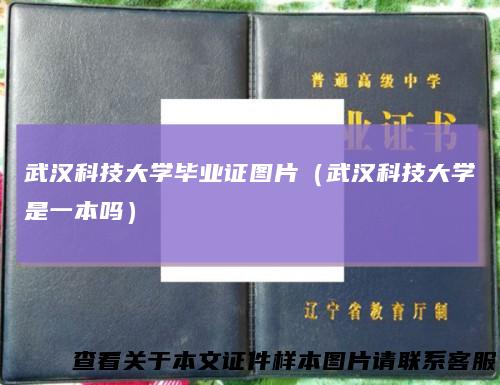 武汉科技大学毕业证图片(武汉科技大学是一本吗)