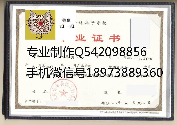 沈阳大学科技工程学院毕业证样本