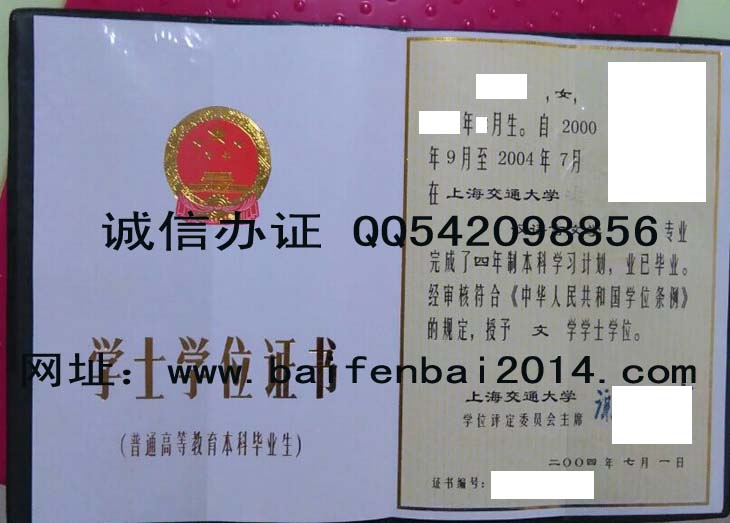 上海交通大学2004年学位证样本 总教头俞勇长沙讲述“最聪明人的故事”